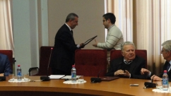 ISEC Staff Member Vahagn Aghababyan – Winner of “Best Scientific Project - 2013” Award