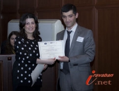 Best Speaker of Philip C. Jessup International Law Moot Court Competition 2013 ISEC Master’s Student Grigor Tunyan