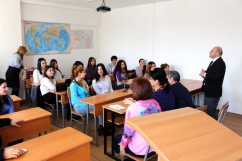 ISEC NAS RA hosted the Head of the Tourism Department of the RA  Ministry of Economy M. Apresyan