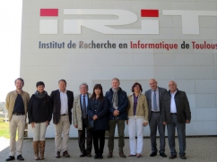 Armenian Delegation at Toulouse III - Paul Sabatier University (France)
