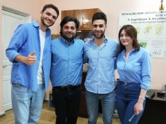 Студенты Неаполитанского университета имени Фридриха II в Армении
