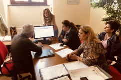Meeting With Head of Learning Secretariat Capuani at University of Tuscia