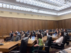 The master students of the ISEC NAS RA were hosted in the RA National Assembly
