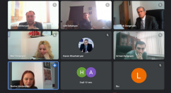 Online Meeting with the Heads of the Departments