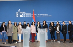 Master’s degree students of the ISEC NAS RA Visited the Ministry of Foreign Affairs of the Republic of Armenia