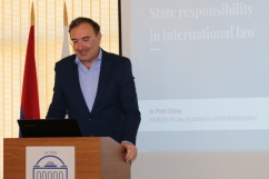 Լեհ գործընկերը ԳԿՄԿ-ում կարդաց միջազգային իրավունքից դասախոսություն