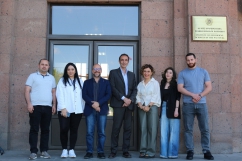 Իտալացի գործընկերները դասախոսություններով հանդես եկան ԳԿՄԿ երկրաբանության ամբիոնում
