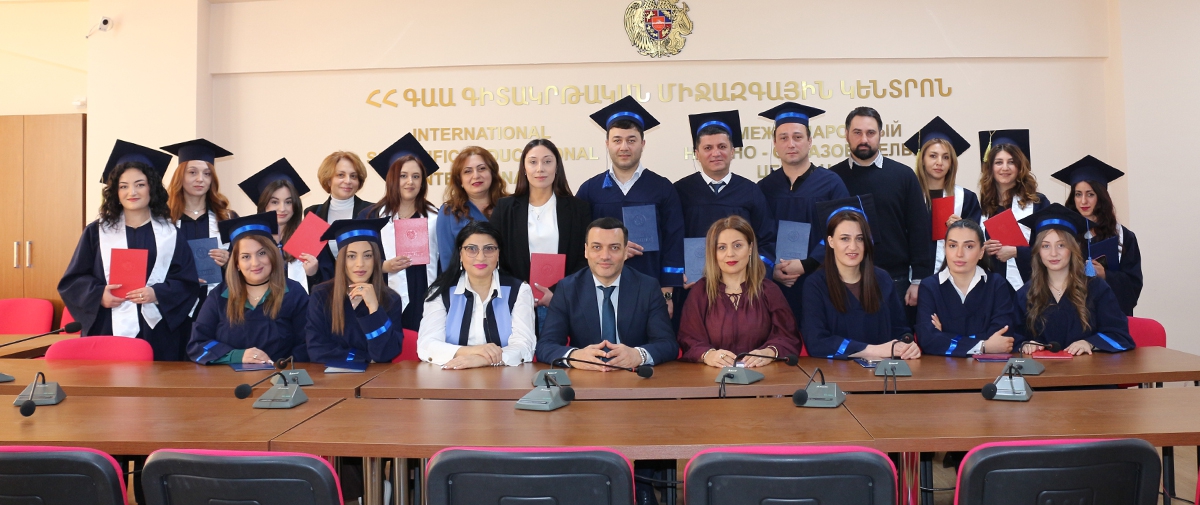 Դիպլոմների հանձնում ՀՀ ԳԱԱ ԳԿՄԿ 3 կրթական ծրագրերի շրջանավարտներին