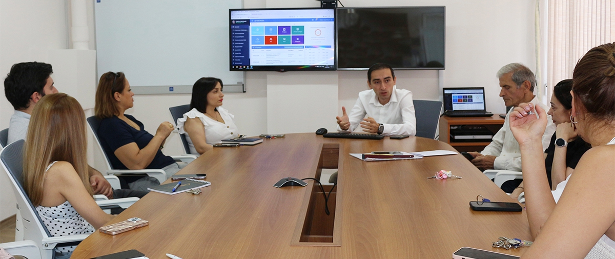 Աշխատաժողով՝ նվիրված ուսանողական թվային հարթակի ներդրմանը