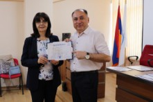 В МНОЦ завершилась серия мероприятий для американо-армянского гостя.