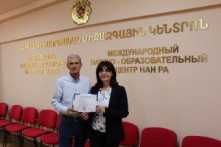 В МНОЦ завершилась серия мероприятий для американо-армянского гостя.