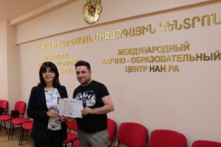 В МНОЦ завершилась серия мероприятий для американо-армянского гостя.