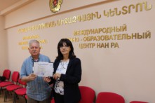  В МНОЦ завершилась серия мероприятий для американо-армянского гостя.