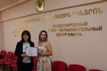В МНОЦ завершилась серия мероприятий для американо-армянского гостя.