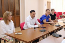 В МНОЦ завершилась серия мероприятий для американо-армянского гостя.