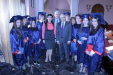 Церемония вручения дипломов в НАН РА